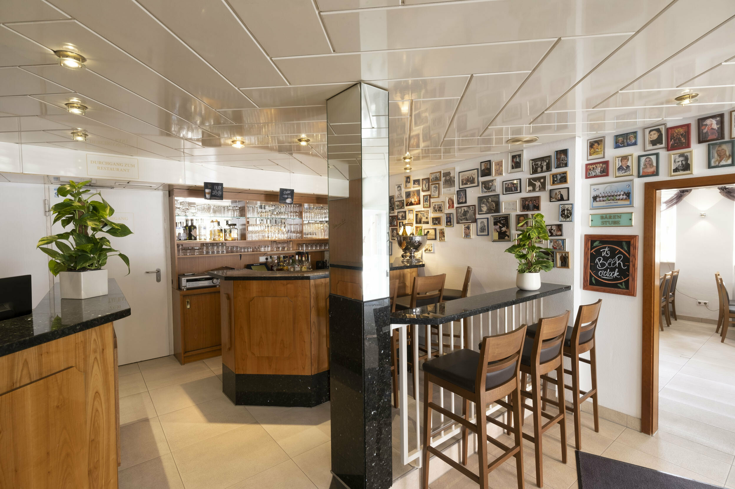 Bar-Bereich des Hotel Bär in Sinsheim